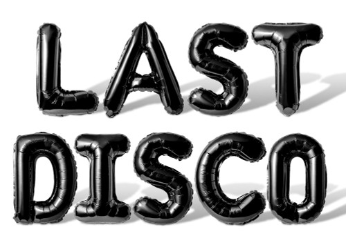 Letter Balloons - LAST DISCO 16" Inch Alphabet Letters Foil Mylar Balloon Bachelorette or Bachelor Party Banner (Black)