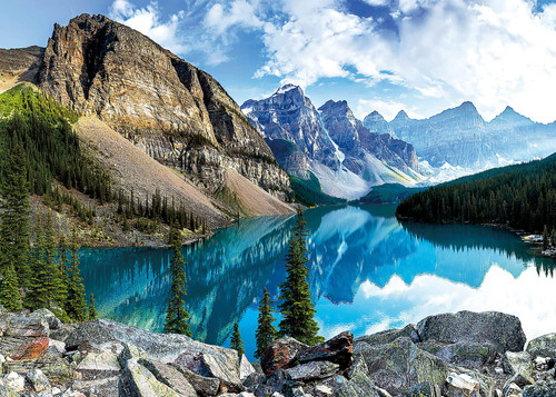 Landscape Nature Puzzle for Adult 1000 Piece, Scene Mountain Puzzle Scenery, Moraine Lake Jigsaw Puzzles Scenic