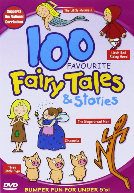 100 Favourite Fairy Tales And Stories [DVD]