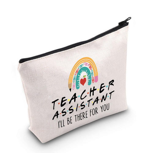 POFULL Teaching Assistant Gift Teacher's Aide Gift Appreciation Gift for TA End of Term Teacher Gift Teaching Assistant Thank You Gift (TEACHING ASSISTANT bag)