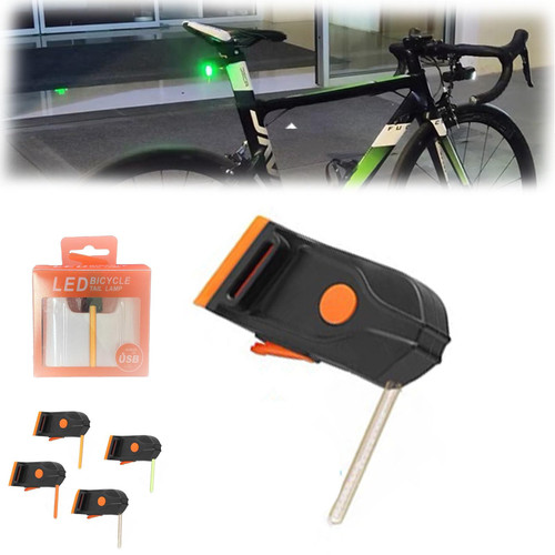 Photondrop - Led Bike Tail Light, Photondrop Led Bike Light, Bike Taillights, Instawhim Photon Drop Bike Tail Light, Rechargeable USB Bicycle Rear Cycling (Blue)