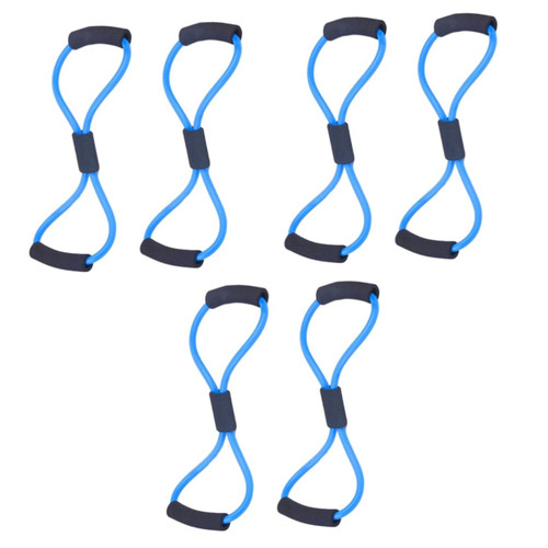 VANZACK 3pcs Elastic Chest Expander Chest Expander Exerciser Arm Bands Exercise Breast Expander Resistance Band Chest Strap Chest Expander Resistance Bands Figure 8 Fitness Tension Yoga