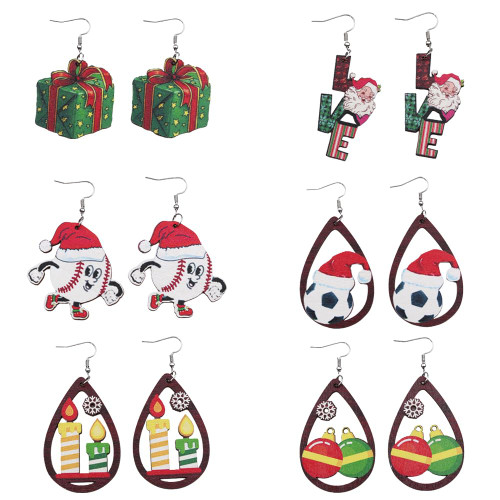 6 Pairs Christmas Earrings for Women Christmas Stud Earrings Bulk Holiday Earrings for Girls Christmas Drop Earrings Set Dangle Earrings Jewelry Set for Holiday Jewelry Gifts 6 Pairs Christmas Earrings for Women Christmas Stud Earrings Bulk Holiday Earrings for Girls Christmas Drop Earrings Set Dangle Earrings Jewelry Set for Holiday Jewelry Gifts