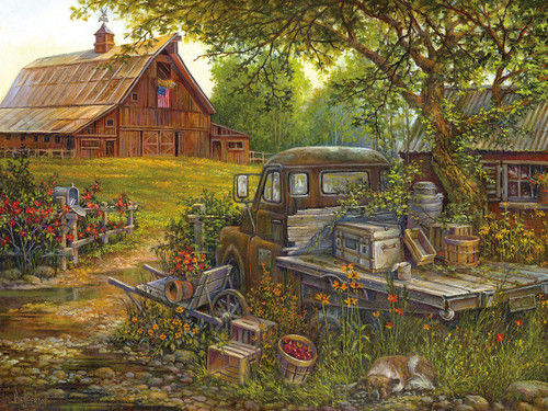 Ceaco - Simple Life - Fond Memories - 750 Piece Jigsaw Puzzle