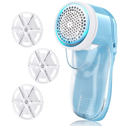 Fabric Shaver, Electric Lint Remover, Lint Shaver with 3 Replaceable Blades USB Rechargeable, Sweater Shaver, Clothes Shaver, Pilling Remover, Fabric Shaver Fuzz Remover for Clothes Furniture Fabric Shaver, Electric Lint Remover, Lint Shaver with 3 Replaceable Blades USB Rechargeable, Sweater Shaver, Clothes Shaver, Pilling Remover, Fabric Shaver Fuzz Remover for Clothes Furniture