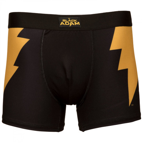 Bioworld DC Comics Black Adam Logo Men's Underwear Boxer Briefs (as1, alpha, xx_l, regular, regular, XXLarge (44-46))