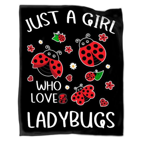 Just A Girl Who Loves Ladybugs Blanket Gifts for Ladybugs Lover 40 x 50 Inch for Kid,Just A Girl Who Loves Ladybugs Fannel Fleece Throw Blanket Super Soft Throws Blanket for Bed Couch Sofa Just A Girl Who Loves Ladybugs Blanket Gifts for Ladybugs Lover 40 x 50 Inch for Kid,Just A Girl Who Loves Ladybugs Fannel Fleece Throw Blanket Super Soft Throws Blanket for Bed Couch Sofa