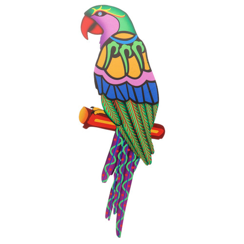 MERRYHAPY Iron Toucan Outdoor Wall Hanging Fence Decor Outdoor Decorations Tropical Bird Metal Wall Art Cardinal Wall Bird Pendant Bird Statue Decor Outdoor Wall Art Metal Bird Wall Decor 3d