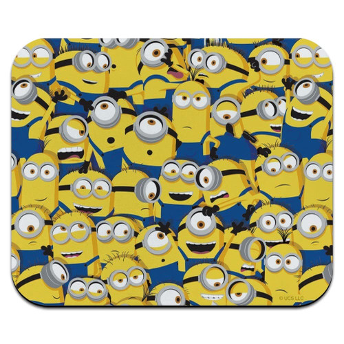 Minions Minion Collage Low Profile Thin Rubber Mouse Pad Mousepad