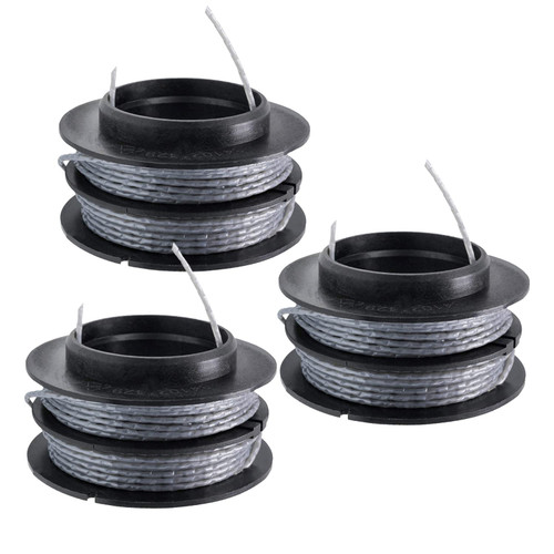 SB00L00 String Trimmer Spool Replacement Line Compatible with Greenworks .080-Inch 17Ft 80V Front Mount String Trimmer,3Pack