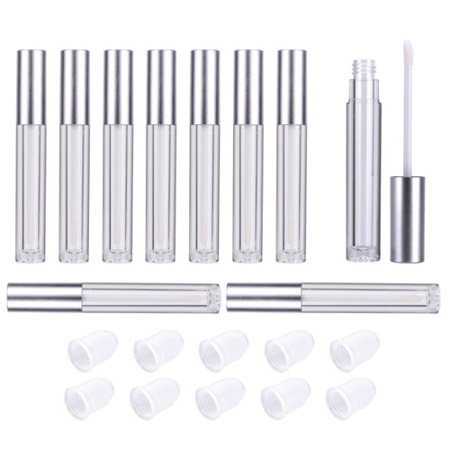 FOMIYES 1 10pcs 4ml lip gloss tube lipstick tube handmade lip glaze empty tube plastic container mini lip gloss tubes mini lipstick empty lipstick tubes Balm Bottles Empty Refillable Tube