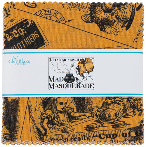 Riley Blake Designs Riley Blake Digital Mad Masquerade 5'' Stacker 42 Pcs, Multi Riley Blake Designs Riley Blake Digital Mad Masquerade 5'' Stacker 42 Pcs, Multi