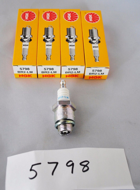 4 Pack OEM Ngk Standard Plug Spark Plugs 5798 Br2-lm Br2lm