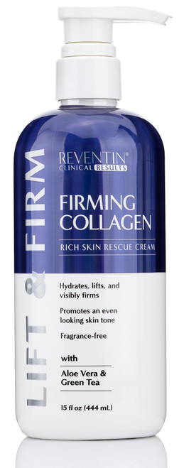 Reventin Collagen Cream Moisturizer Body Butter Firming Lotion | Skin Tightening Cream | Wrinkle Smoothing Lotion For Women & Men | Fragrance Free Collagen Lotion For Sagging Skin, Large 15 Fl Oz Reventin Collagen Cream Moisturizer Body Butter Firming Lotion | Skin Tightening Cream | Wrinkle Smoothing Lotion For Women & Men | Fragrance Free Collagen Lotion For Sagging Skin, Large 15 Fl Oz