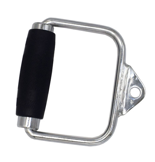 Rivotrance LAT Pull Down Bar,Rotating Press Down Bar,Tricep Rope,Strength Training Double D Row Handle Cable Attachment for Weight Workout,Cable Machine Accessories with Rubber Grips