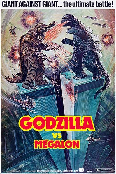 Godzilla vs Megalon - 1973 - Movie Poster Magnet