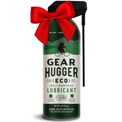 Gear Hugger Multipurpose Lubricant - Eco-Friendly (11 oz, Pack of 1), Rust Remover - Garage Door Lubricant Spray, Door Hinge Lubricant & Lock Lubricant - Plant-Based, No Petroleum, No PTFE