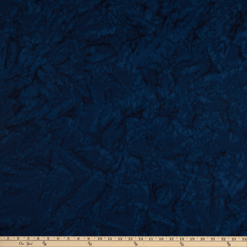 Anthology Batiks Lava Solids Lava Solids Navy Blue, Fabric by The Yard