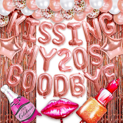 30 Birthday Thirty Birthday Decorations 29 Birthday Decorations For Women Last Year In My 20s Birthday Decorations 30 Balloon 30 Birthday Balloon 30th Birthday Backdrop Kissing My 20s Goodbye Balloons