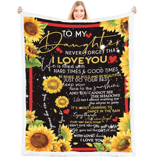 LOVINSUNSHINE Daughter Gift from Mom Unique Birthday Gifts for Adult Daughter from Mom and Dad to Daughter Birthday Gift for Grown Daughter Gifts Blanket Daughter LOVINSUNSHINE Daughter Gift from Mom Unique Birthday Gifts for Adult Daughter from Mom and Dad to Daughter Birthday Gift for Grown Daughter Gifts Blanket Daughter