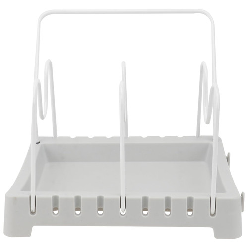 KICHOUSE 1pc Pan Storage Rack Pan Organizer Rack for Cabinet Pot Lid Holder Pot Lid Stand Bakeware Storage Rack Houseware Rack Desktop Shelf Pan Lid Storage Rack Pp Tray Rack Wrought Iron KICHOUSE 1pc Pan Storage Rack Pan Organizer Rack for Cabinet Pot Lid Holder Pot Lid Stand Bakeware Storage Rack Houseware Rack Desktop Shelf Pan Lid Storage Rack Pp Tray Rack Wrought Iron