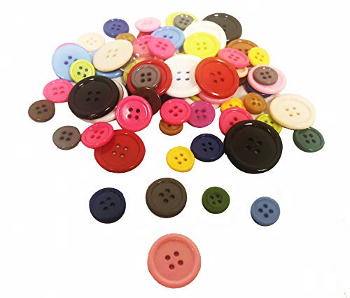 300 Pcs Assorted Mixed Color Resin Buttons 2 and 4 Holes Round Craft for Sewing DIY Crafts Children's Manual Button Painting, DIY Handmade Ornament 300 Pcs Assorted Mixed Color Resin Buttons 2 and 4 Holes Round Craft for Sewing DIY Crafts Children's Manual Button Painting, DIY Handmade Ornament