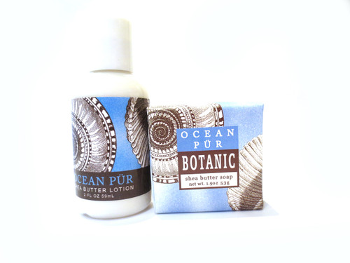Greenwich Bay Trading Co. Ocean Pur Shea Butter Soap and Lotion Gift Set