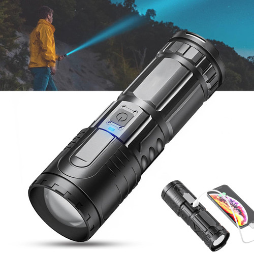 ESSAHI Ailsion Flashlight Ailsion Rechargeable Powerful flashlights Tactical flashlights high lumens Outdoor Waterproof Camping Light Bright Flashlight Handheld Flashlight Rechargeable USB ESSAHI Ailsion Flashlight Ailsion Rechargeable Powerful flashlights Tactical flashlights high lumens Outdoor Waterproof Camping Light Bright Flashlight Handheld Flashlight Rechargeable USB