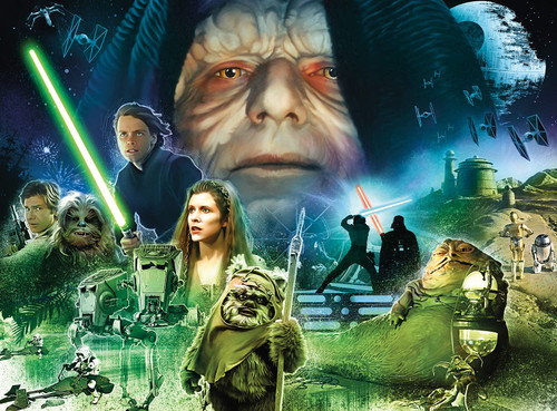 Buffalo Games - Silver Select - Star Wars - Victory for The Rebels - 1000 Piece Jigsaw Puzzle for Adults Challenging Puzzle Perfect for Game Nights - Finished Size is 26.75 x 19.75