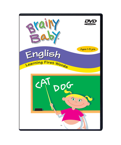 Brainy Baby English DVD: Learning First Words Classic Edition Brainy Baby English DVD: Learning First Words Classic Edition