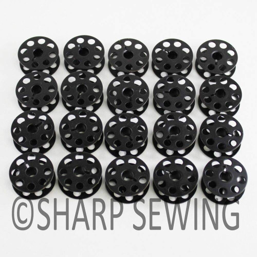 20 BOBBINS Large M W/Slot GAMMILL Quilter Quilting Premier Vision Statler 18034