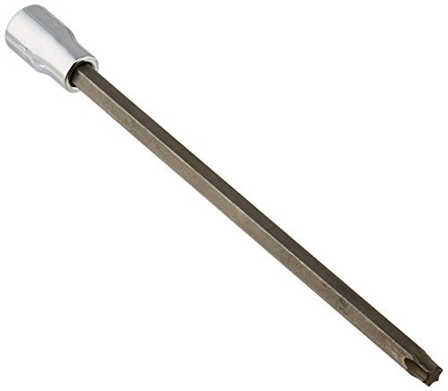 SK Hand Tool 42645 Torx Extra Long T45 Drive Bit Socket, 3/8-Inch, Chrome