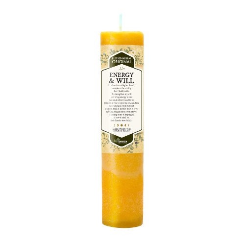Blessed Herbal - Energy and Will Candle
