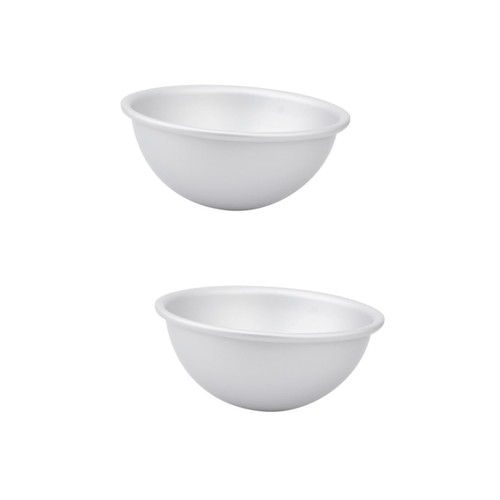 Ciieeo 2pcs Half Round Baking Mold Semicircle Cake Molds Hemisphere Cake Molds Dessert Molds Cake Ball Mold Pudding Baking Molds Soccer Baking Pan Stainless Steel Bakeware Take a Bath