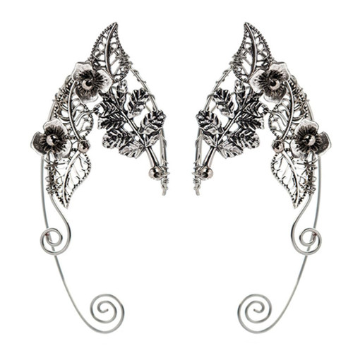 Lurrose 1 Pair Elf Ear Cuffs Elf Earrings Elf Fairy Earrings Cuff Wrap Elf Ear Jewelry Wrap Earrings Elf Ears Cosplay for Halloween Costume Accessories Lurrose 1 Pair Elf Ear Cuffs Elf Earrings Elf Fairy Earrings Cuff Wrap Elf Ear Jewelry Wrap Earrings Elf Ears Cosplay for Halloween Costume Accessories
