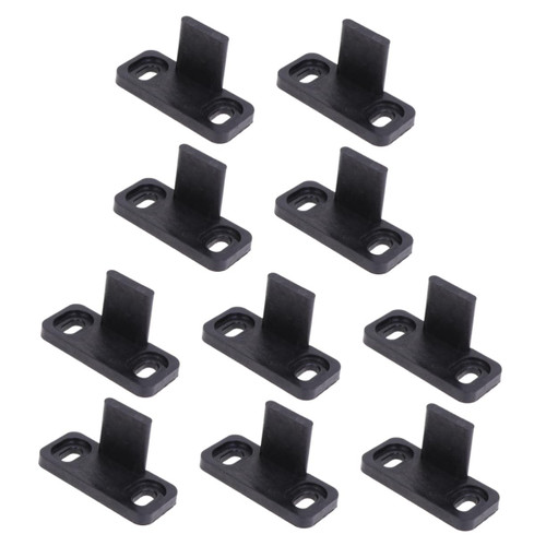 DOITOOL 5pcs Floor Mount Door Guide Sliding Door Track Barn Door Bottom Guide Flat Barn Door Floor Guide Barn Door Floor Roller Barn Door Floor Track Door Hardware Earth Wheel Universal