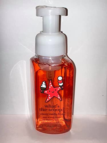 Bath Body Works Gentle Foaming Hand Soap What's The Scoop? Cherry Vanilla Float