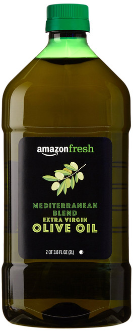 Amazon Fresh Mediterranean Blend Extra Virgin Olive Oil, 2QT (2L) Amazon Fresh Mediterranean Blend Extra Virgin Olive Oil, 2QT (2L)
