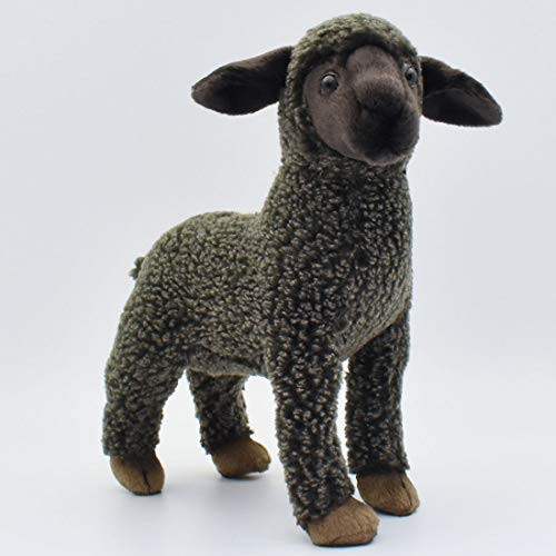 Hansa Kid Sheep Plush, Black
