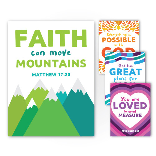 Sproutbrite Kids Ministry Bible Quotes for Sunday School Lessons Posters Educational Poster for Classroom - Classroom Decor Decorations Wall Chart for Elementary, Middle School Sproutbrite Kids Ministry Bible Quotes for Sunday School Lessons Posters Educational Poster for Classroom - Classroom Decor Decorations Wall Chart for Elementary, Middle School