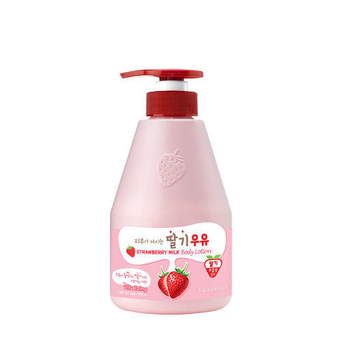 WELCOS KWAILNARA Milk Body Lotion 560 g / 19.75 Fl. oz (Strawberry) WELCOS KWAILNARA Milk Body Lotion 560 g / 19.75 Fl. oz (Strawberry)