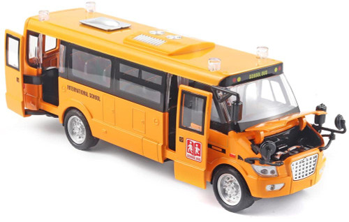 OANMYJJO School Bus Toy for Kids Bus Toy with Pullback Mechanism Durable Diecast Metal Party Favors Best Birthday Gift for Boys and Girls OANMYJJO School Bus Toy for Kids Bus Toy with Pullback Mechanism Durable Diecast Metal Party Favors Best Birthday Gift for Boys and Girls