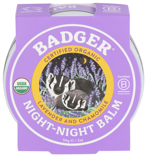 Badger Organic Badger Night Night Balm, 2 OZ
