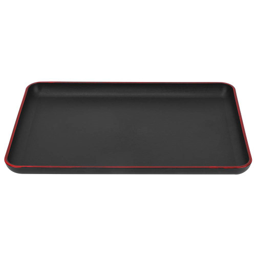 Serving Tray, Food Serving Tray Rectangular Plastic Tray Food Serving Tray for Restaurant Home Hotel(694 39 * 28cm)