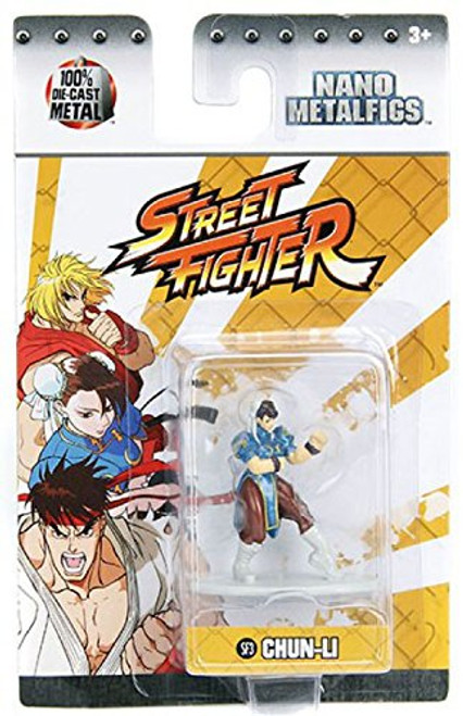 DieCast Street Fighter Nano Metalfigs Chun-Li 1.5-Inch Figure SF3