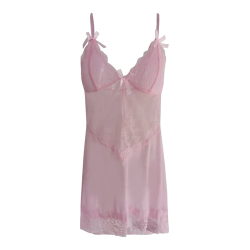 Long Nightwear for Women 4X Pajama Set Sleepwear Dress Mens Pajamas Set Satin Pyjama Set Womens Sleepwear Pink