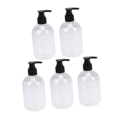 WOFASHPURET 5 Pcs soap Pump Dispenser refillable Liquid Dispenser Lotion Pump Bottles Lotion Cleaning Bottle Empty Shampoo Pump Bottle foaming Dispenser Empty Pump Bottles Body Cream Travel
