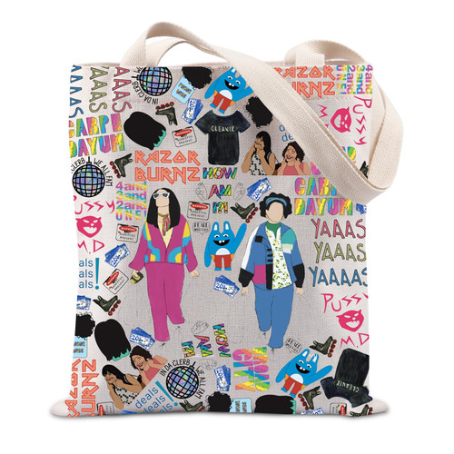 Lywjyb Birdgot TV Show Inspired Tote Bag TV Show Merchandise Gift for Fans Girlfriend Mother (Deals Tote) Lywjyb Birdgot TV Show Inspired Tote Bag TV Show Merchandise Gift for Fans Girlfriend Mother (Deals Tote)