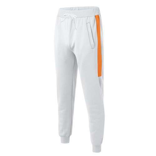 Hatop Jogger Sweatpants for Men,Men's Casual Gym Workout Track Pants Slim Fit Sport Pants with Pockets White