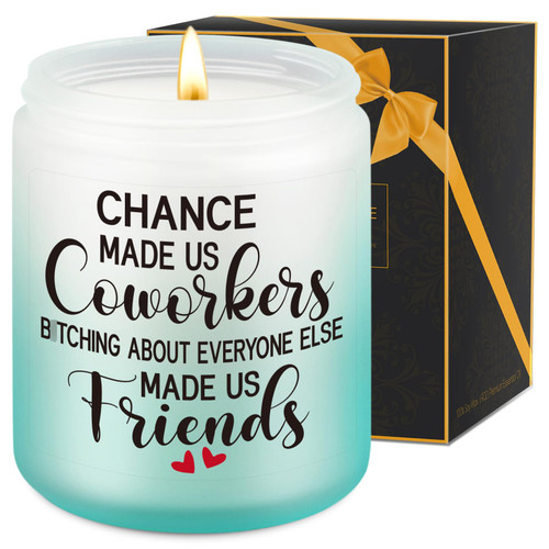 LEADO Coworker Candle - Work Bestie Gifts for Women, Men, Friends Gifts - Funny Work Gifts, Christmas, Birthday Gifts for Coworkers - Coworker Leaving, Farewell, Thank You Gifts for Coworkers LEADO Coworker Candle - Work Bestie Gifts for Women, Men, Friends Gifts - Funny Work Gifts, Christmas, Birthday Gifts for Coworkers - Coworker Leaving, Farewell, Thank You Gifts for Coworkers
